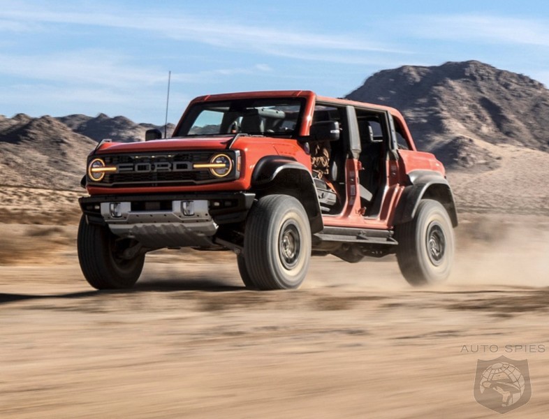WATCH: 2022 Ford Bronco Raptor Caught Running Rampant In The Wild